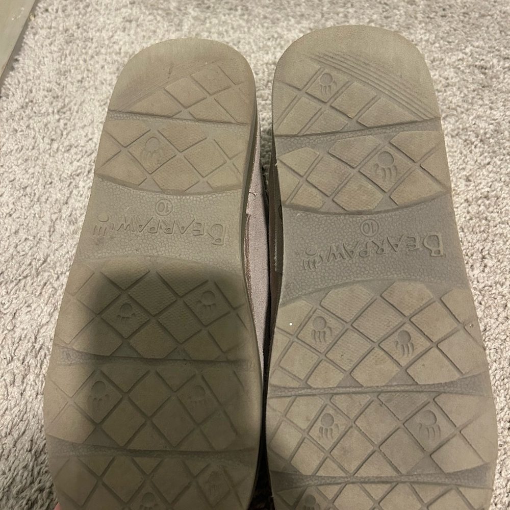 Bear Paw Suede Slippers - Picture 3 of 3